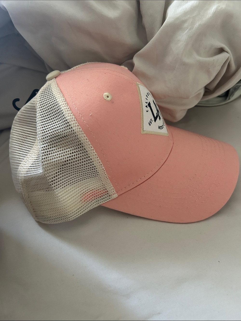 LA Patch Pink Mesh-Back Cap - Picture 5 of 6